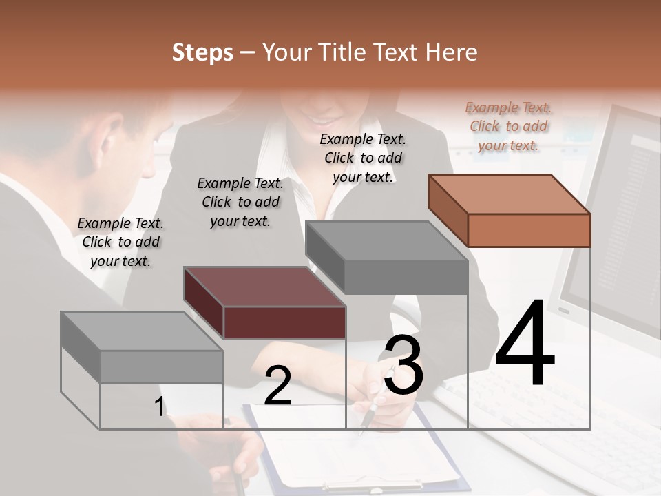 Manager Together Group PowerPoint Template