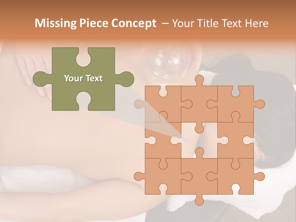 Therapy Back Acupuncturist PowerPoint Template