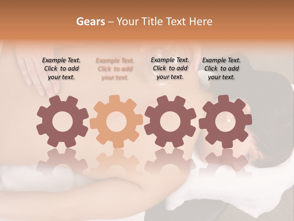 Therapy Back Acupuncturist PowerPoint Template