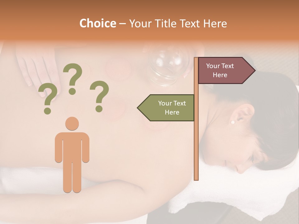 Therapy Back Acupuncturist PowerPoint Template