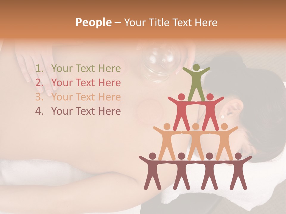 Therapy Back Acupuncturist PowerPoint Template