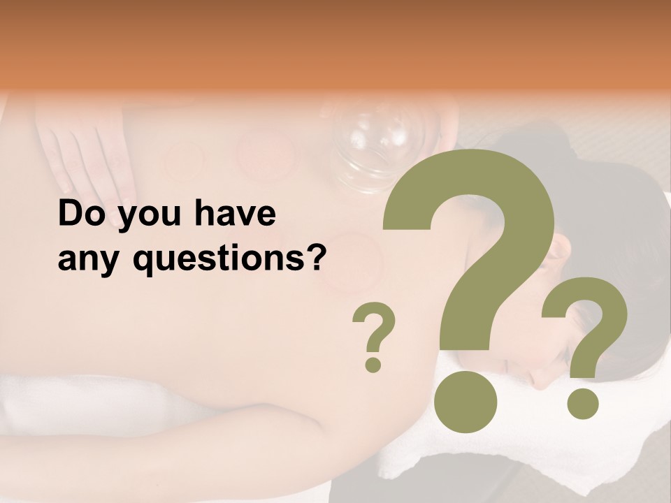 Therapy Back Acupuncturist PowerPoint Template