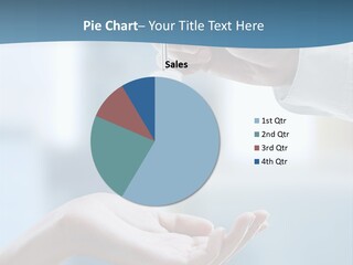 Person Show Man PowerPoint Template