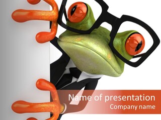 Closeup Environment Slimy PowerPoint Template