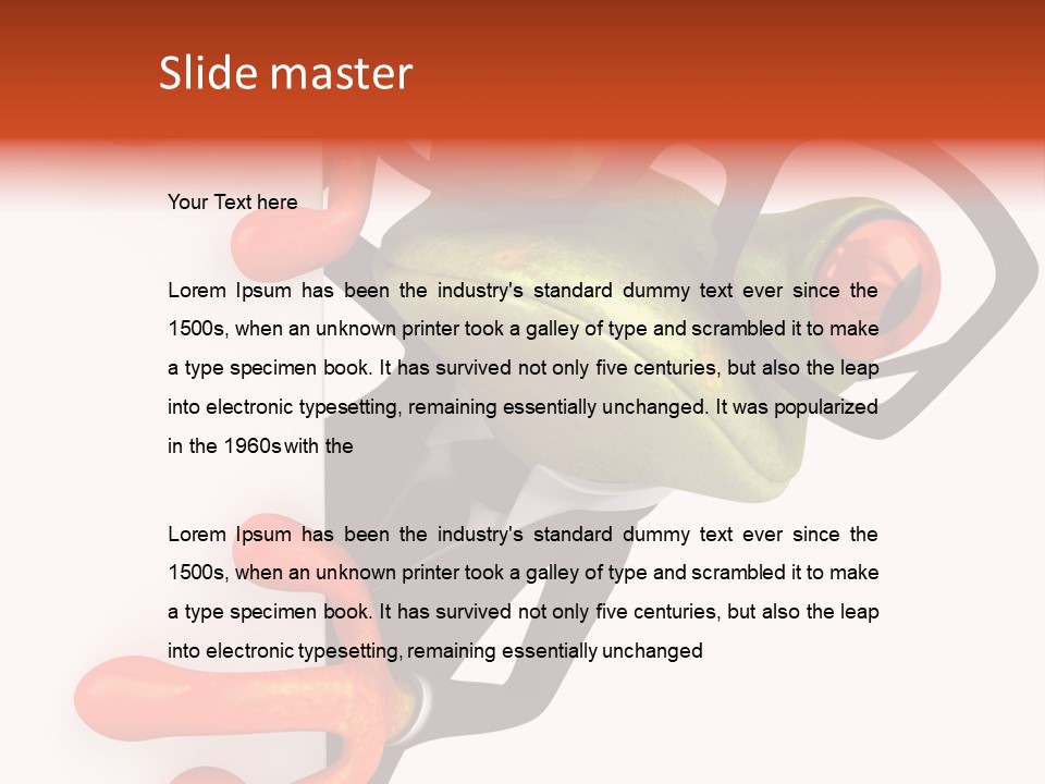 Closeup Environment Slimy PowerPoint Template