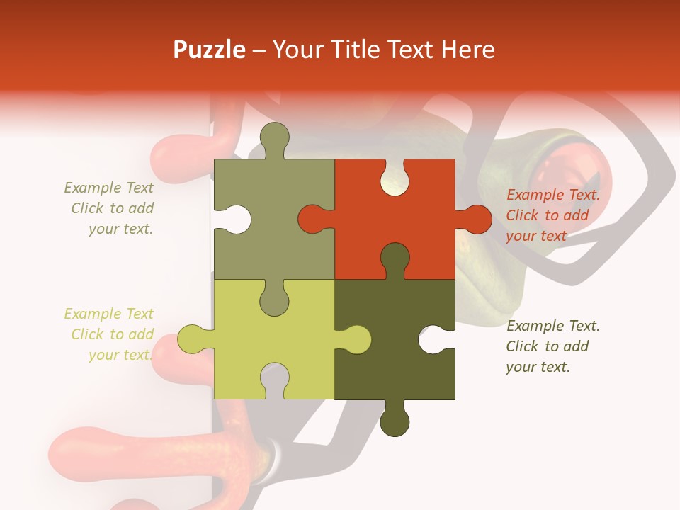 Closeup Environment Slimy PowerPoint Template