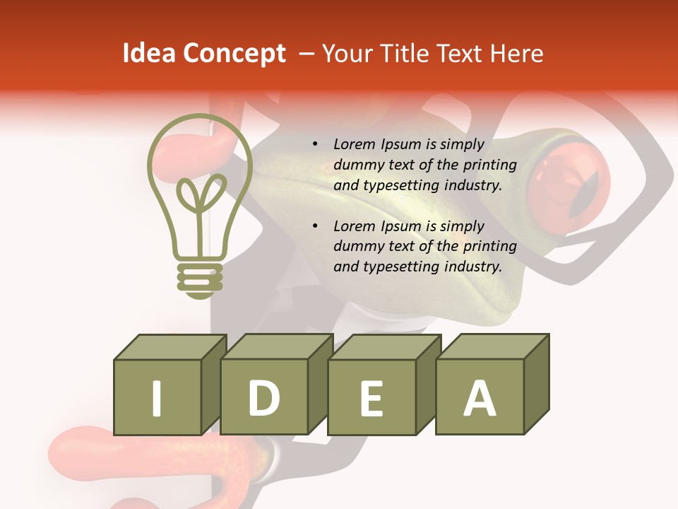 Closeup Environment Slimy PowerPoint Template