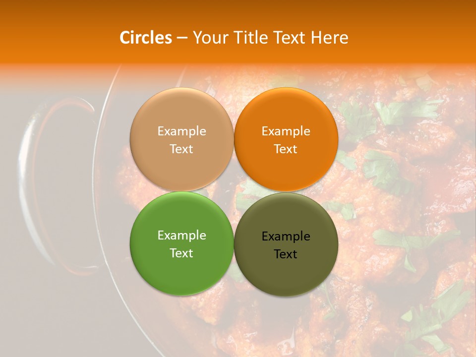 Stainless Spicy Cuisine PowerPoint Template