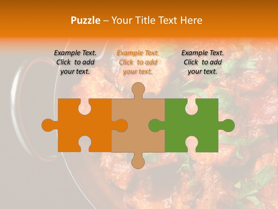 Stainless Spicy Cuisine PowerPoint Template