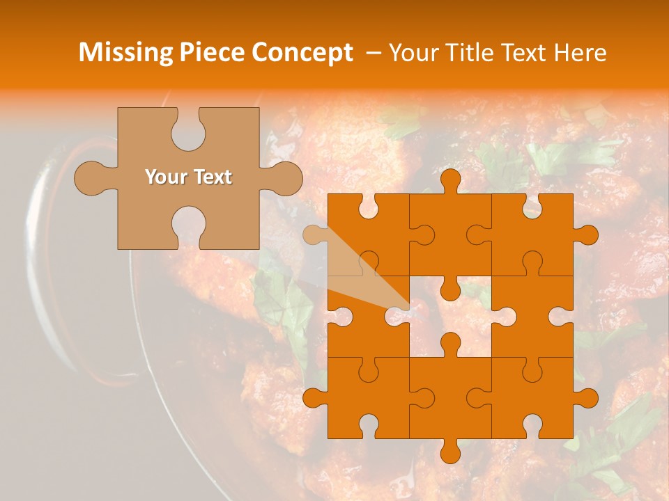 Stainless Spicy Cuisine PowerPoint Template