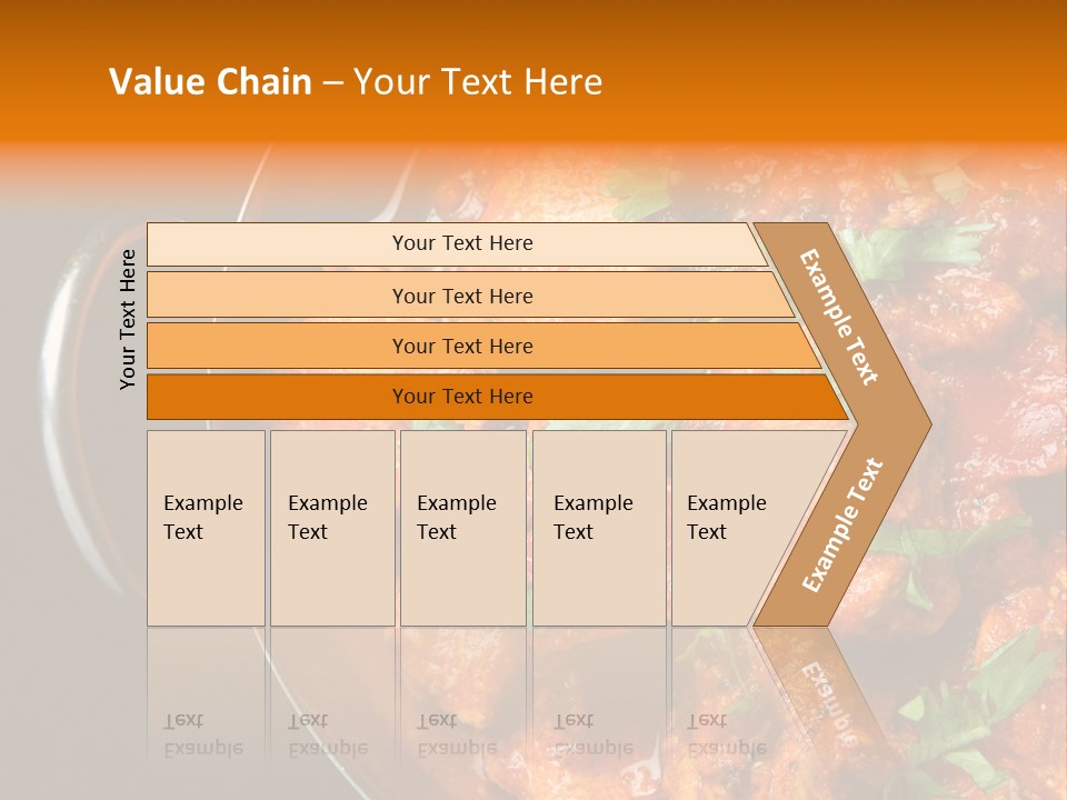 Stainless Spicy Cuisine PowerPoint Template