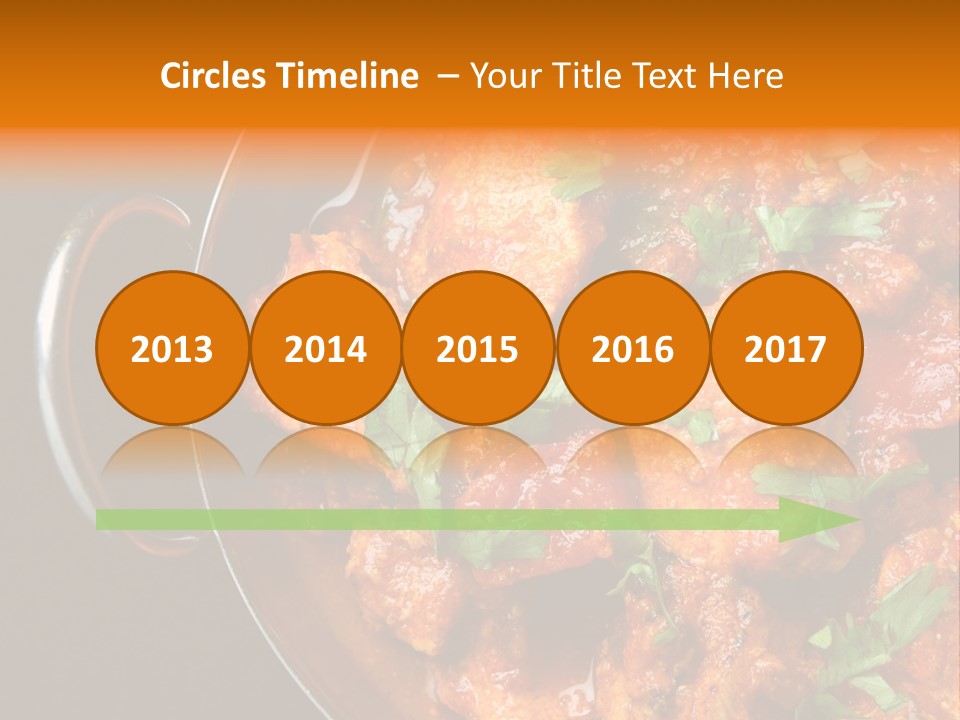 Stainless Spicy Cuisine PowerPoint Template