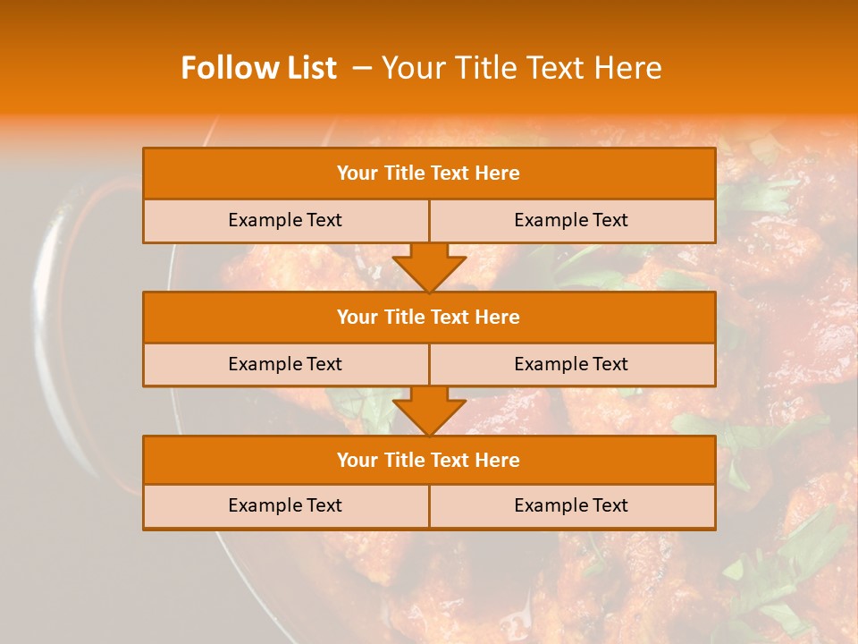Stainless Spicy Cuisine PowerPoint Template