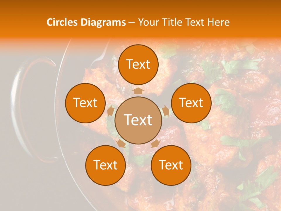 Stainless Spicy Cuisine PowerPoint Template