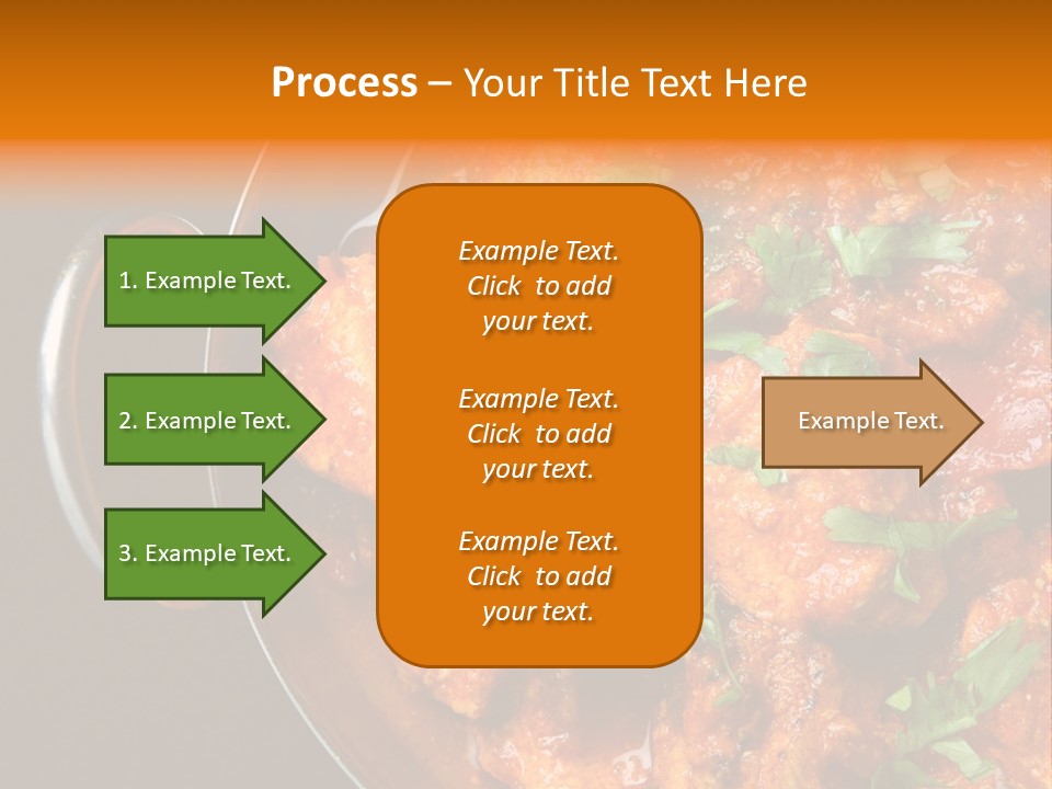Stainless Spicy Cuisine PowerPoint Template