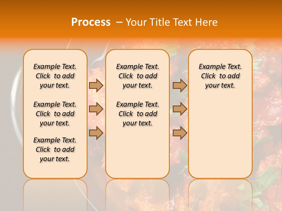 Stainless Spicy Cuisine PowerPoint Template