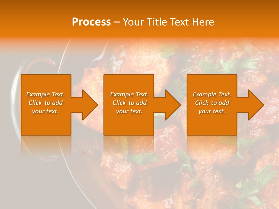 Stainless Spicy Cuisine PowerPoint Template