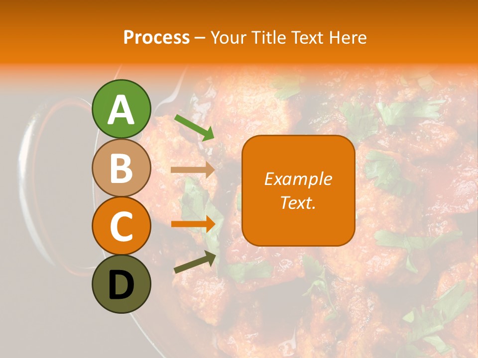 Stainless Spicy Cuisine PowerPoint Template