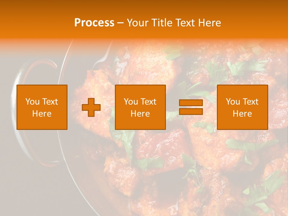 Stainless Spicy Cuisine PowerPoint Template