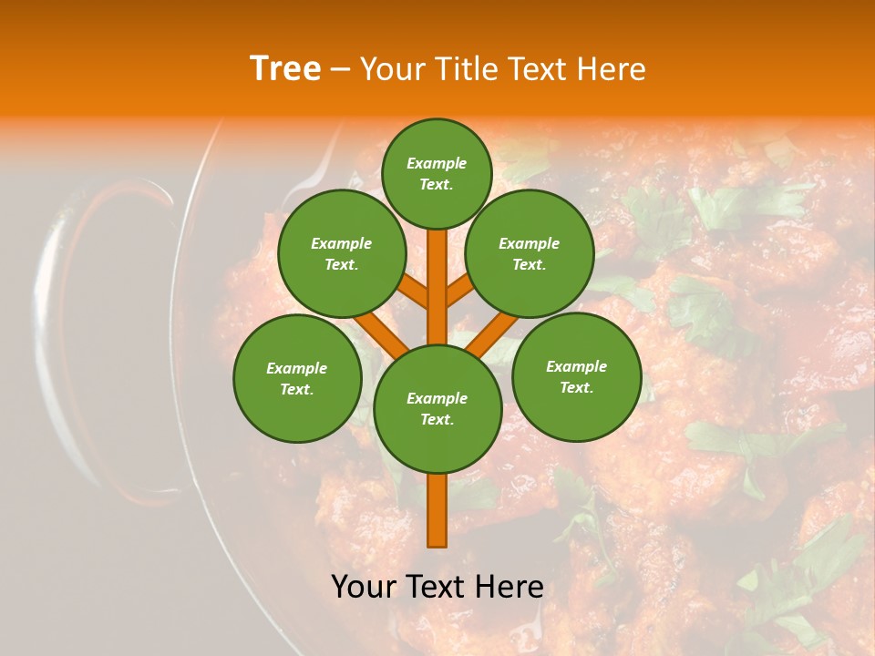 Stainless Spicy Cuisine PowerPoint Template