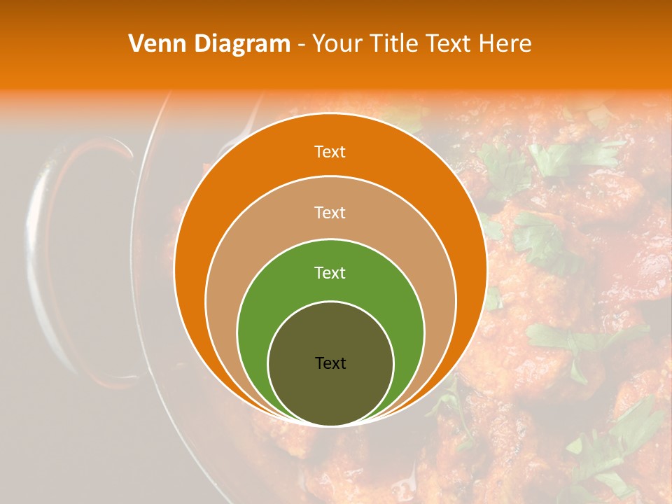 Stainless Spicy Cuisine PowerPoint Template