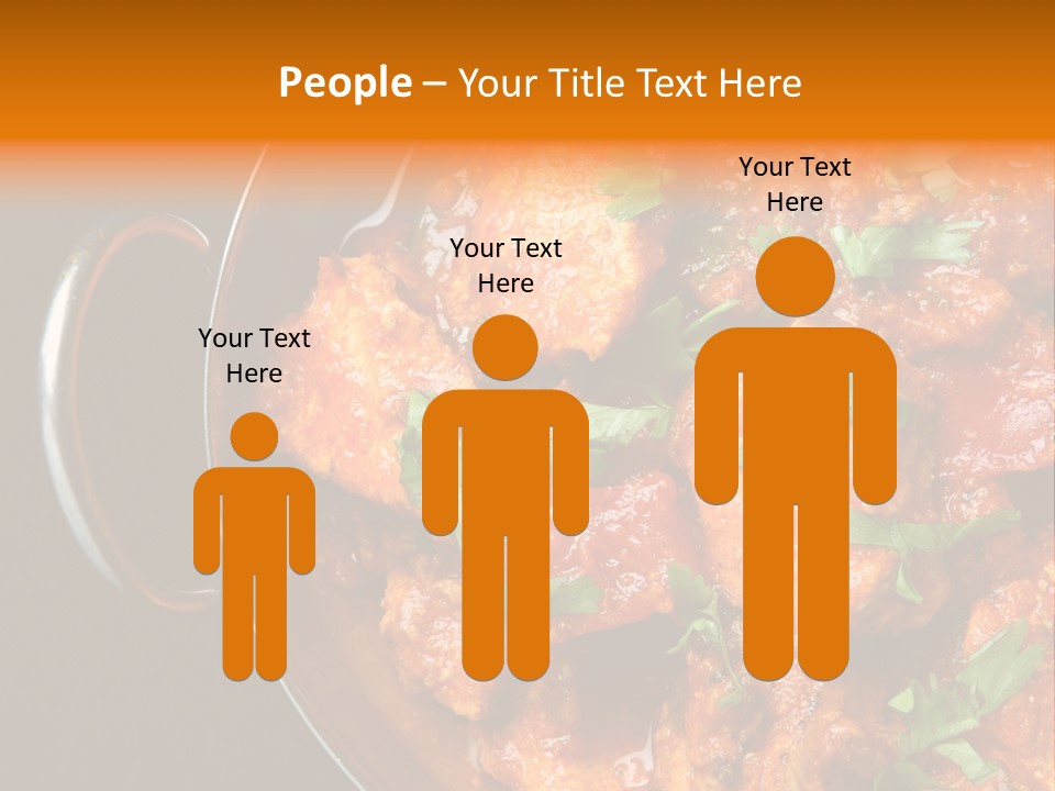 Stainless Spicy Cuisine PowerPoint Template