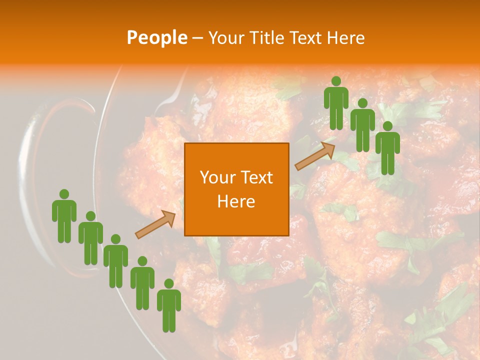 Stainless Spicy Cuisine PowerPoint Template