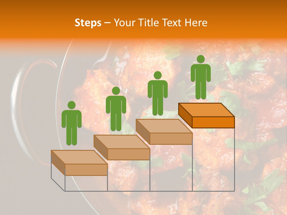 Stainless Spicy Cuisine PowerPoint Template