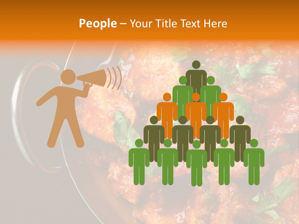 Stainless Spicy Cuisine PowerPoint Template