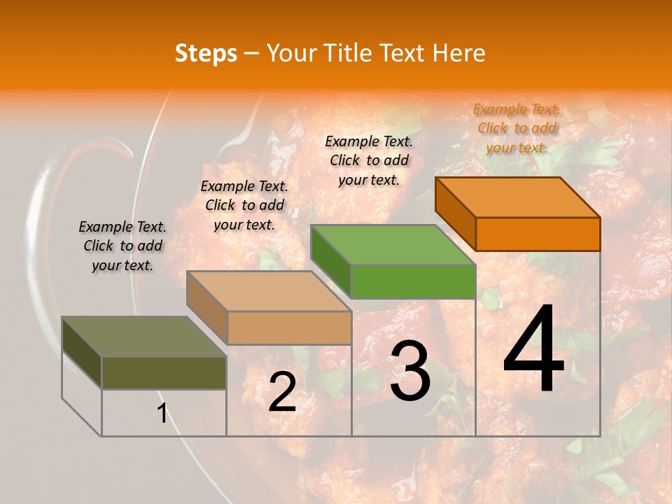 Stainless Spicy Cuisine PowerPoint Template