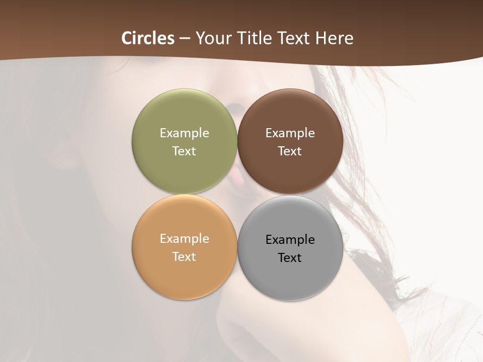 Red Hair Delicious Young PowerPoint Template