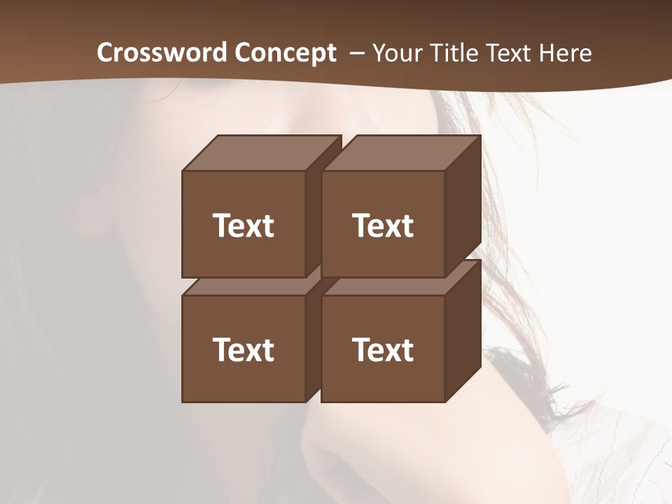 Red Hair Delicious Young PowerPoint Template