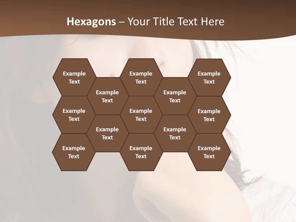 Red Hair Delicious Young PowerPoint Template