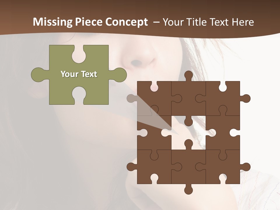 Red Hair Delicious Young PowerPoint Template