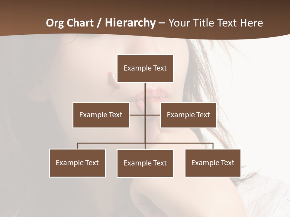 Red Hair Delicious Young PowerPoint Template