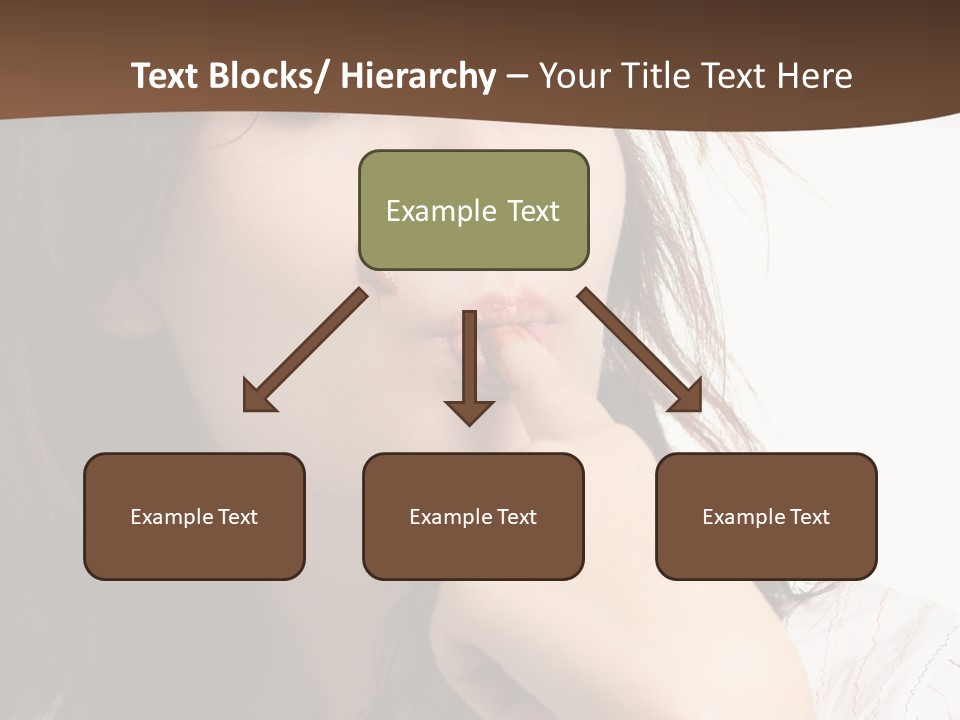 Red Hair Delicious Young PowerPoint Template