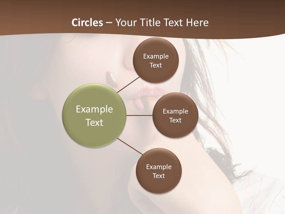 Red Hair Delicious Young PowerPoint Template