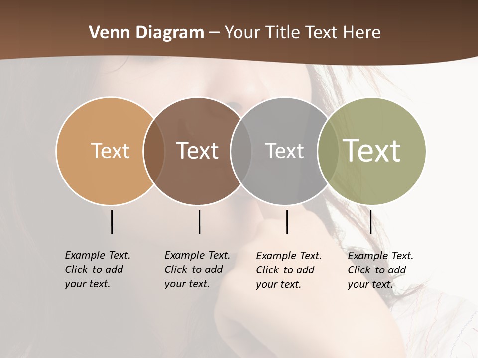 Red Hair Delicious Young PowerPoint Template