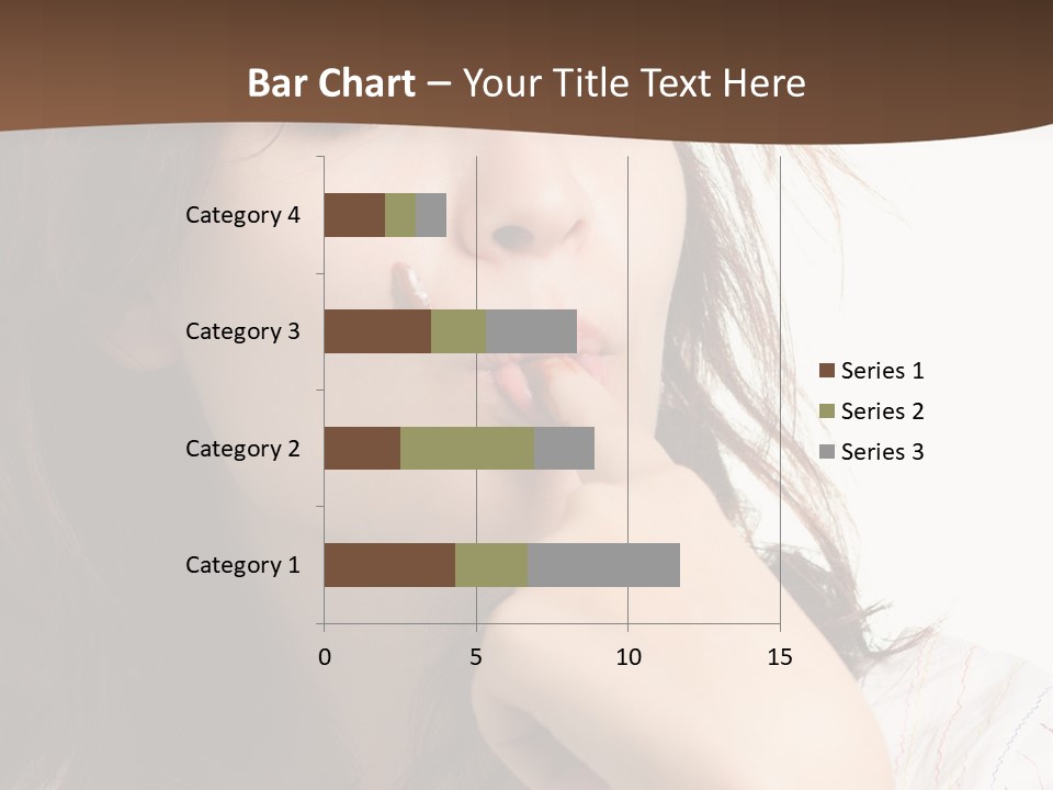 Red Hair Delicious Young PowerPoint Template