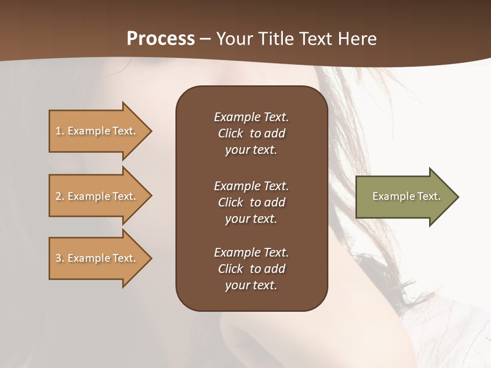 Red Hair Delicious Young PowerPoint Template