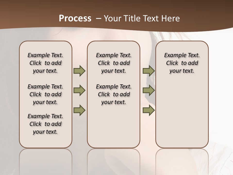 Red Hair Delicious Young PowerPoint Template