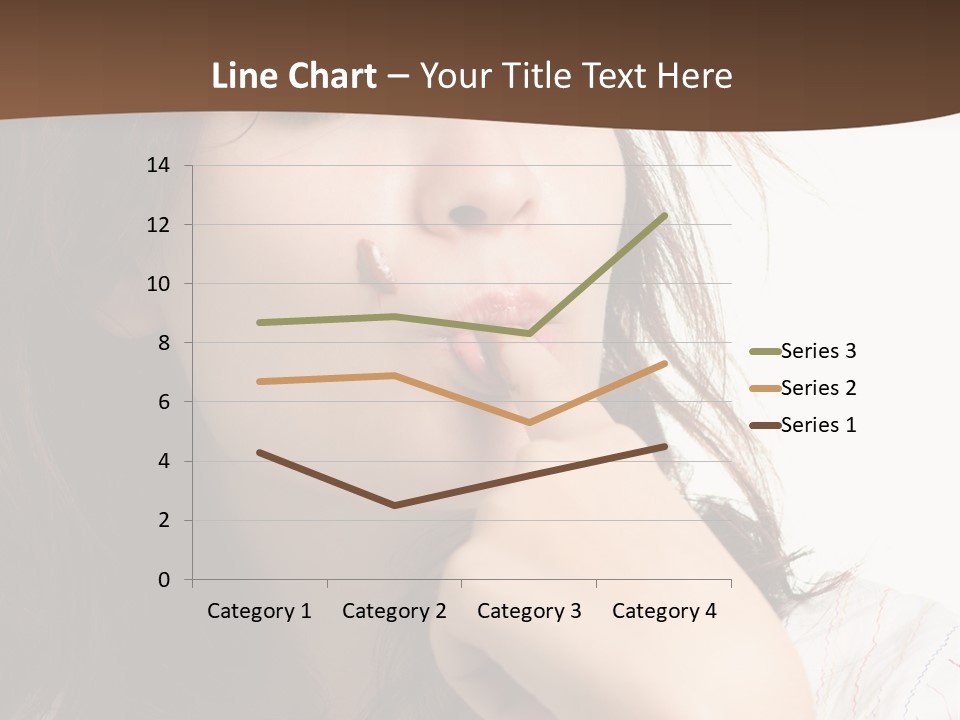 Red Hair Delicious Young PowerPoint Template