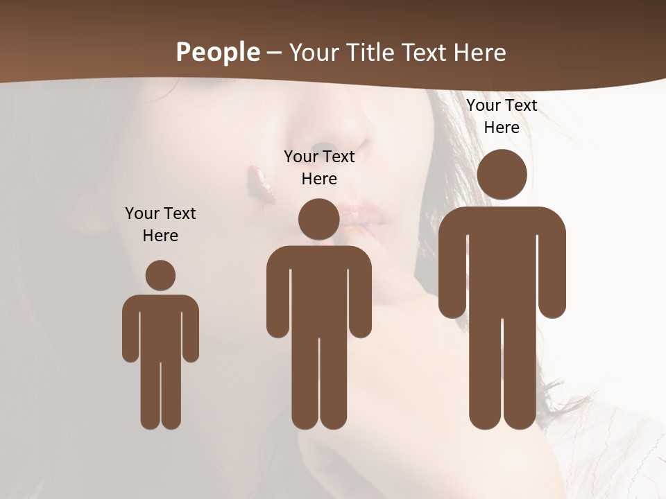 Red Hair Delicious Young PowerPoint Template