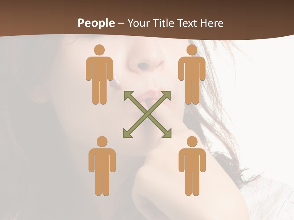 Red Hair Delicious Young PowerPoint Template