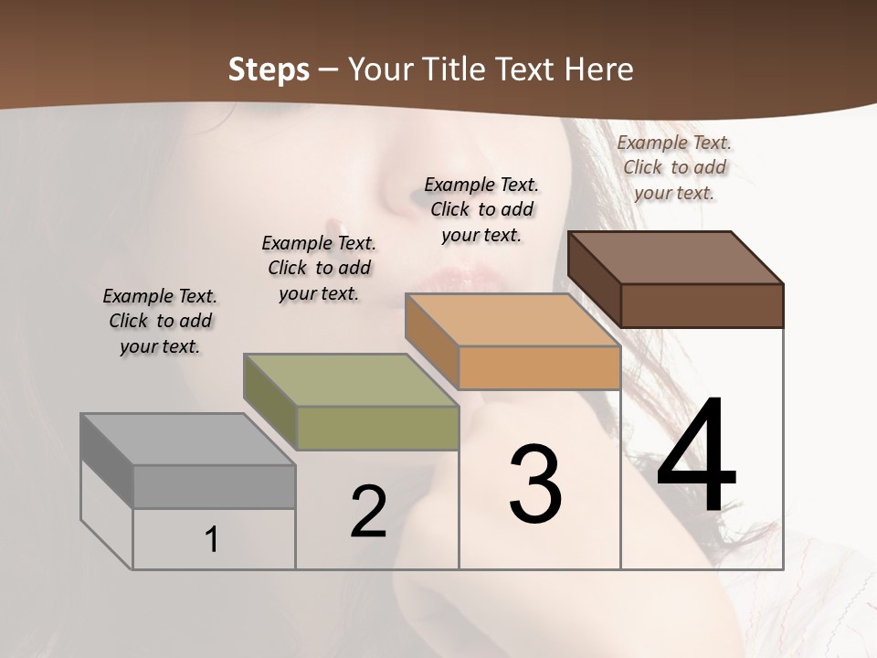 Red Hair Delicious Young PowerPoint Template