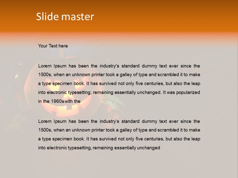 Design Trick Tree PowerPoint Template