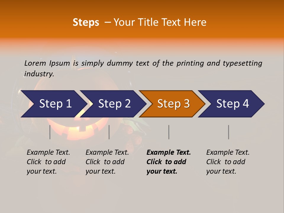Design Trick Tree PowerPoint Template
