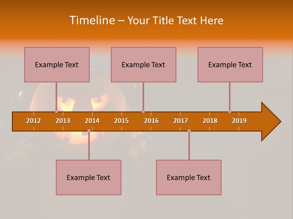 Design Trick Tree PowerPoint Template