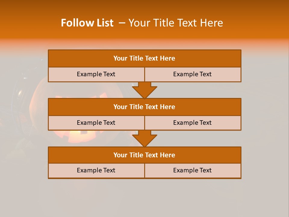 Design Trick Tree PowerPoint Template