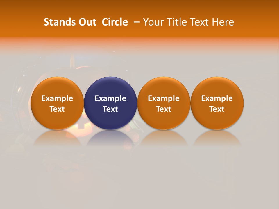 Design Trick Tree PowerPoint Template